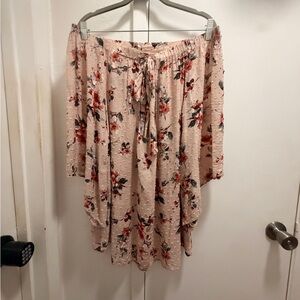 Dance & Marvel Floral Off-Shoulder Top
